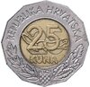 Хорватия 25 кун (kuna) 2000 "Рождение нового тысячелетия", Аукцион: Monetnik за 1 450 RUB