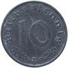 Германия, Третий Рейх 10 рейхспфеннигов 1944, знак монетного двора: "E" - Мульденхюттен, Аукцион: Monetnik за 630 