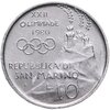 Сан Марино 10 лир 1980 XXII летние Олимпийские Игры, Москва 1980, Аукцион: Monetnik за 300 RUB