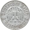 Германия, Третий рейх 2 рейхсмарки (reichsmark) 1933 "450 лет со дня рождения Мартина Лютера", Аукцион: Monetnik за 3 999 