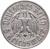 Германия, Третий рейх 5 рейхсмарок (reichsmark) 1933 "450 лет со дня рождения Мартина Лютера", знак монетного двора: "E" - Мульденхюттен, Аукцион: Monetnik за 24 115 