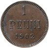 1 пенни 1902 года для Финляндии, Аукцион: Monetnik за 700 RUB