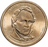 США  1 dollar (доллар) 2010 "Джеймс Бьюкенен (15-й президент США)", Аукцион: Monetnik за 650 RUB