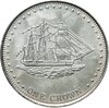 Тристан-да-Кунья 1 крона (crown) 2008  парусник, Аукцион: Monetnik за 990 RUB