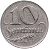 Латвия 10 сантимов (santimu) 1922, Аукцион: Monetnik за 306 