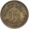 Бельгийское Конго  1 франк (franc) 1944-1949 Случайный год, Аукцион: Monetnik за 508 