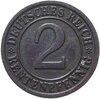 Германия (Веймарская республика) 2 пфеннига (rentenpfennig) 1924, Аукцион: Monetnik за 350 