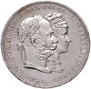 Австрия 2 гульдена - 2 флорина (gulden, florin) 1879  серебряная свадьба Франца-Иосифа и Елизаветы Баварской, Аукцион: Monetnik за 13 590 