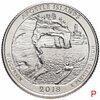 США 1/4 доллара (25 центов, квотер) 2018 P — "Национальные парки - острова Апостол" (42-й парк), Аукцион: Monetnik за 145 