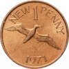 Гернси 1 новый пенни (penny) 1971, Аукцион: Monetnik за 140 RUB