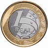 Бразилия 1 real (реал) 2015 "XXXI летние Олимпийские Игры, Рио-де-Жанейро 2016 volleyball (волейбол)", Аукцион: Monetnik за 238 RUB