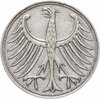 Германия 5 марок, 1959 Отметка монетного двора: "D" - Мюнхен, Аукцион: Monetnik за 2 100 