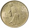 Ватикан 200 лир (lire) 1979-1980, случайный год, Аукцион: Monetnik за 380 