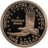 США 1 dollar (доллар) 2003 "Sacagawea dollar - Сакагавея доллар", Аукцион: Monetnik за 1 200 RUB