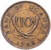 Уганда 10 центов (cents) 1966-1968, случайная дата, Аукцион: Monetnik за 220 