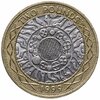 Великобритания 2 фунта (pounds) 1999, Аукцион: Monetnik за 684 