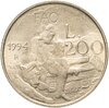 Сан-Марино 200 лир (lire) 1994, Аукцион: Monetnik за 336 