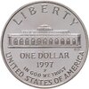 США 1 dollar (доллар) 1997 "175 лет Ботаническому саду США в Вашингтоне" в футляре с сертификатом, Аукцион: Monetnik за 6 543 RUB
