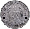 Третий Рейх 5 рейхсмарок (reichsmark) 1934 "F" Гарнизонная церковь в Потсдаме Третий рейх, с датой на реверсе, Аукцион: Monetnik за 2 250 RUB
