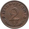 Германия, Третий рейх 2 рейхспфеннига (reichspfennig) "A" 1940, Аукцион: Monetnik за 384 RUB