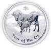 Австралия 1 доллар (dollar) 2009 P Year of the Ox (год Быка), Аукцион: Monetnik за 3 960 RUB