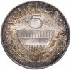 Австрия 5 шиллингов (shillings) 1962, Аукцион: Monetnik за 750 RUB
