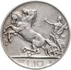 Италия 10 лир (lire) 1927, Аукцион: Monetnik за 2 448 RUB