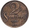 Латвия 2 сантима (santimi) 1932, Аукцион: Monetnik за 550 