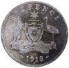 Австралия 6 пенсов (pence) 1918, Аукцион: Monetnik за 429 RUB