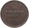 1 пенни 1900 для Финляндии, Аукцион: Monetnik за 345 RUB
