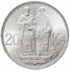 Словакия 20 крон 1941 "Кирилл и Мефодий", Аукцион: Monetnik за 1 966 RUB