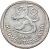 Финляндия 1 марка (markka) 1964 S, Аукцион: Monetnik за 294 RUB