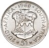 ЮАР 5 шиллингов (shillings) 1960 "50 лет Южноафриканскому союзу", Аукцион: Monetnik за 4 927 