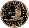 США 1 dollar (доллар) 2006 "Sacagawea dollar - Сакагавея доллар", Аукцион: Monetnik за 912 RUB