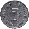 Германия, Третий рейх 5 рейхспфеннигов (reichspfennig) 1942, знак монетного двора: "A" - Берлин, Аукцион: Monetnik за 228 RUB