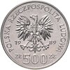 Польша 500 злотых (zlotych) 1989 "Польские правители - Король Владислав II Ягелло", Аукцион: Monetnik за 340 