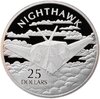 Соломоновы Острова 25 долларов (dollars) 2003  Самолёты - F-117 Ночной Ястреб (Nighthawk), Аукцион: Monetnik за 3 659 