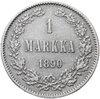 1 марка 1890 L монета для Финляндии, Аукцион: Monetnik за 2 359 