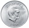 Замбия 2 шиллинга (shillings) 1966, Аукцион: Monetnik за 933 RUB