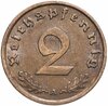 Германия, Третий рейх 2 рейхспфеннига 1936-1939, Аукцион: Monetnik за 455 