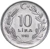 Турция 10 лир (lira) 1982, Аукцион: Monetnik за 136 