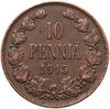 10 пенни (pennia) 1915, Аукцион: Monetnik за 720 