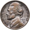 США 5 центов (cents) 1943 Jefferson Nickel (Джефферсон) военного времени, Аукцион: Monetnik за 590 RUB