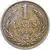 Латвия 1 лат (lats) 1924, Аукцион: Monetnik за 830 RUB