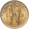 Ватикан 20 лир (lire) 1982, Аукцион: Monetnik за 600 