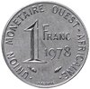 Западная Африка (BCEAO CFA)  1 франк 1978, Аукцион: Monetnik за 280 RUB