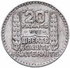 Франция 20 франков (francs) 1933, Аукцион: Monetnik за 1 776 RUB