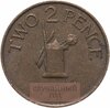 Гернси 2 пенса (pence) 1977-1979, случайная дата, Аукцион: Monetnik за 74 RUB