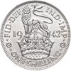 Великобритания 1 шиллинг (shilling) 1942   лев стоящий на короне, Аукцион: Monetnik за 1 290 