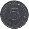 Германия, Третий рейх 5 рейхспфеннигов (reichspfennig) 1940, знак монетного двора: "A" - Берлин, Аукцион: Monetnik за 145 